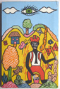 painting on canvas, Cuba, Yoruba deity