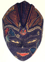 batik mask, Indonesia