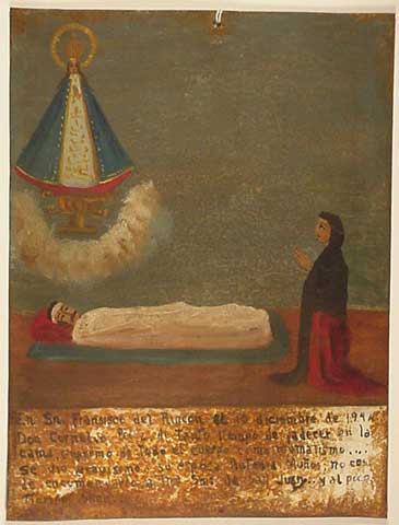ex-voto to Nuestra Senora de San Juan de los Lagos