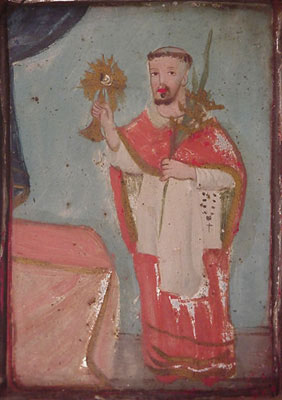 retablo in tin nicho