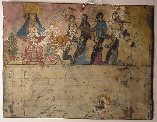 ex-voto retablo